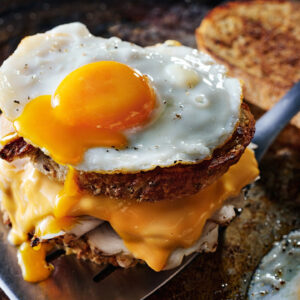 Oeuf frit à l'huile